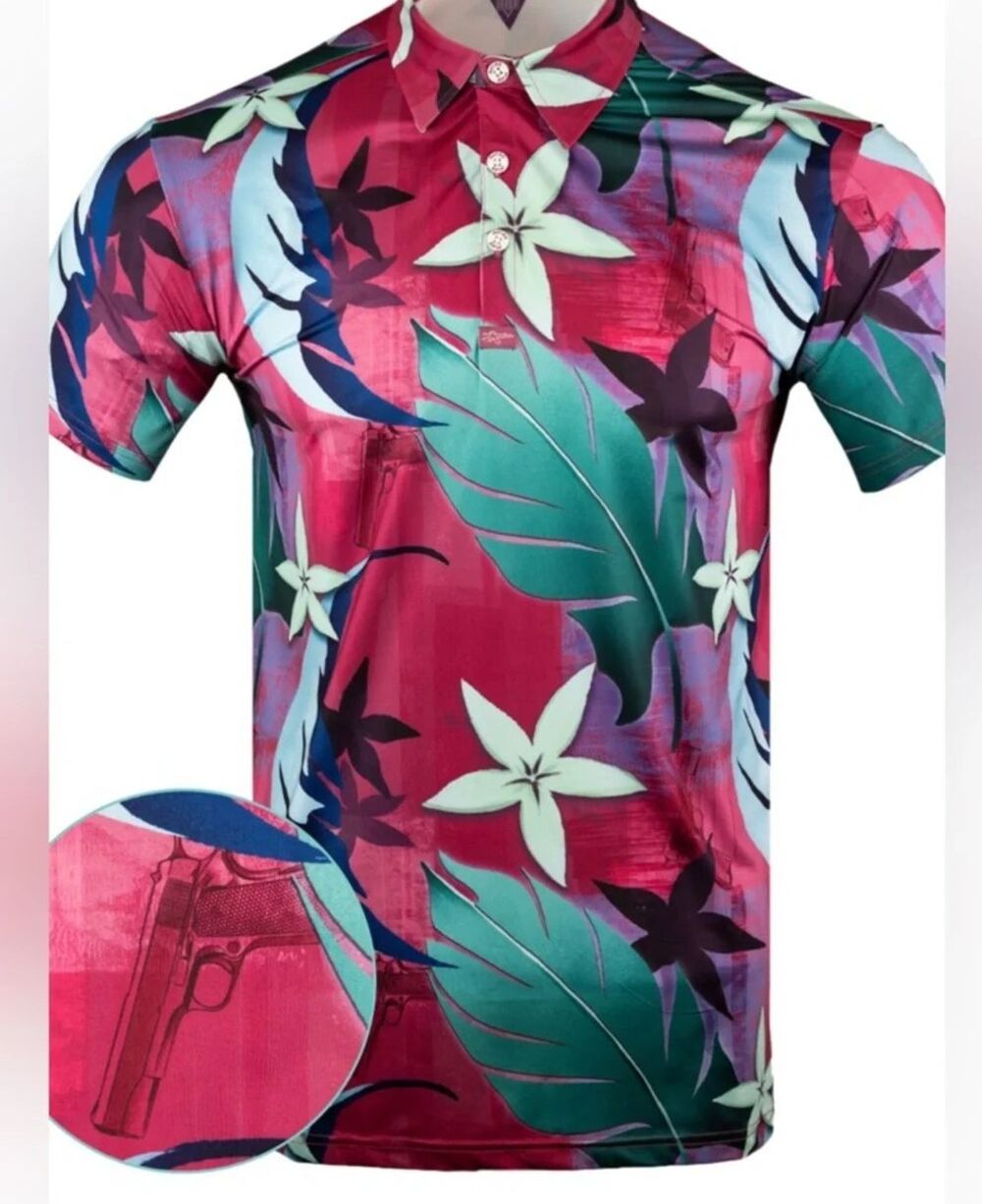 Retro Rifle “The Dealer” Men’s Button Down Size 1 XL
